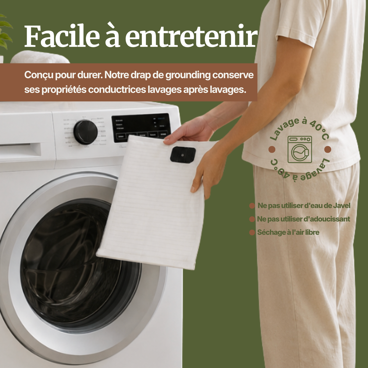 Drap de mise à la terre - Groundee